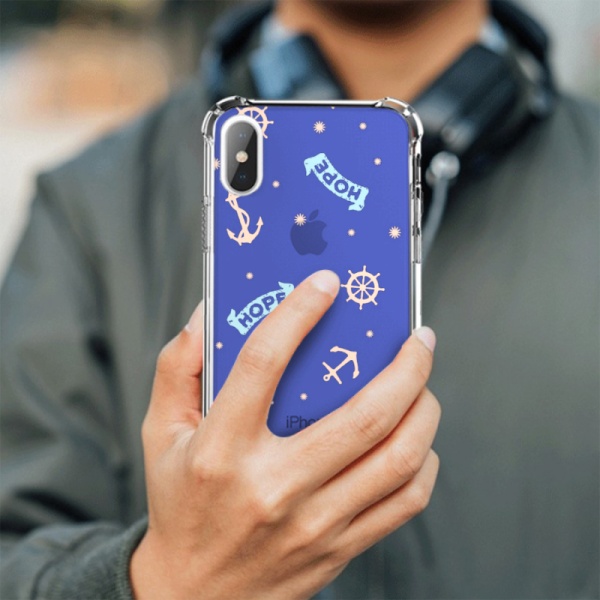 joy of life Custom Transparent Phone Case for iPhone Xs Max 
