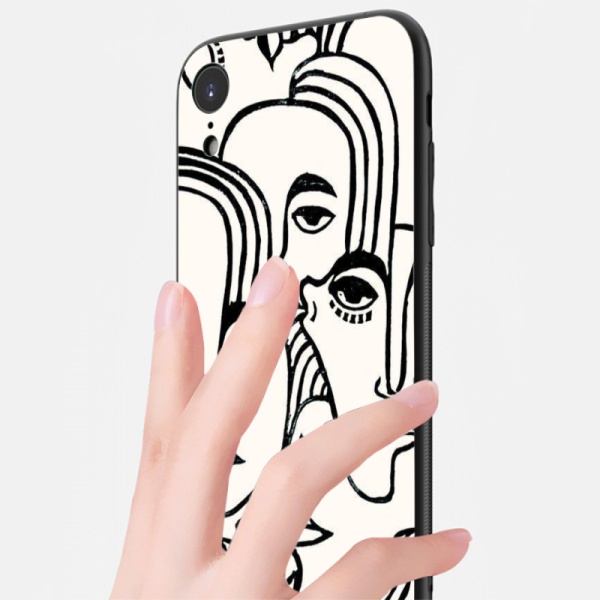 burga phone cases Custom Toughened Phone Case For Iphone Xr