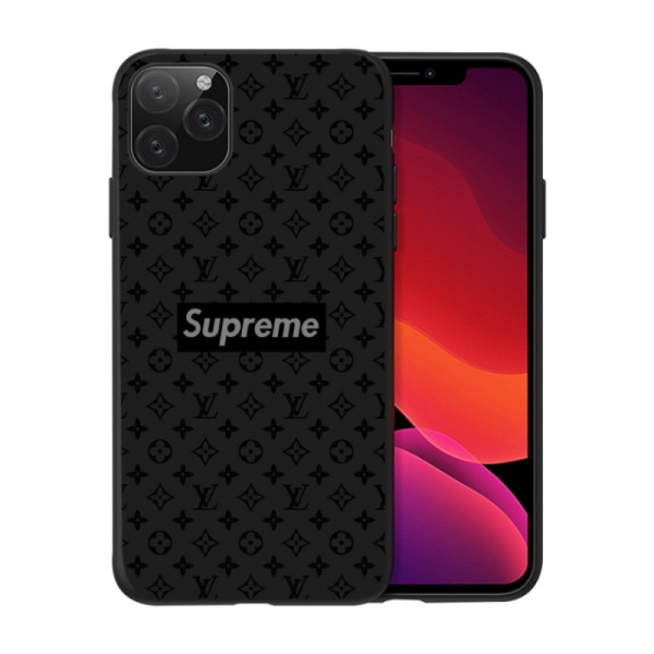 Supreme Custom Liquid Silicone Phone Case For Iphone 11 Pro Max