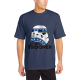 Stunt Trooper Custom Men's Crew-Neckone T-shirt Navy Blue