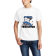 Stunt Trooper Custom Men's Crew-Neckone T-shirt Navy White