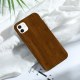 Wooden texture Custom Liquid Silicone Phone Case for iPhone 12 