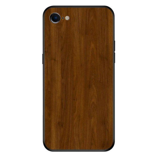 Wooden texture Custom Toughened Phone Case for iPhone 7 