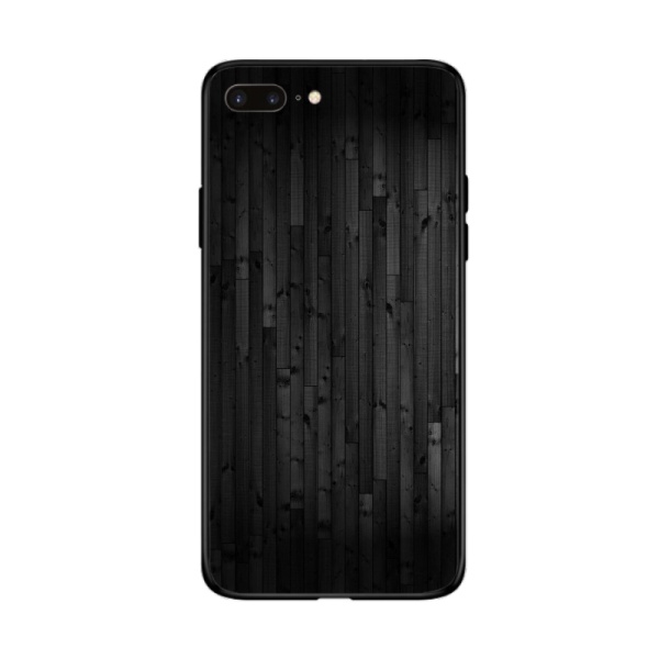 Grey wood Custom Toughened Phone Case for iPhone 7 Plus 