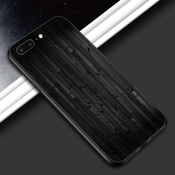Grey wood Custom Toughened Phone Case for iPhone 7 Plus 