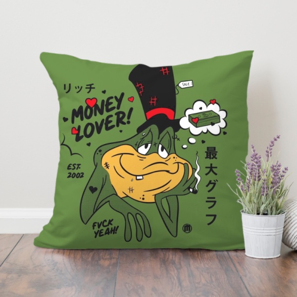 Money Lover Custom Pillowcase
