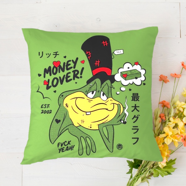 Money Lover Custom Pillowcase