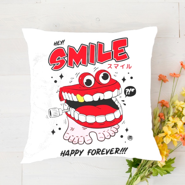 Smile Jumper Custom Pillowcase (Front and Back)