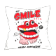 Smile Jumper Custom Flax Pillowcase