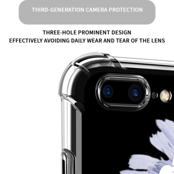Сhicory Custom Transparent Phone Case for iPhone 7 Plus 