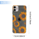 Sunflower garden Custom Transparent Phone Case for iPhone 12 Mini 