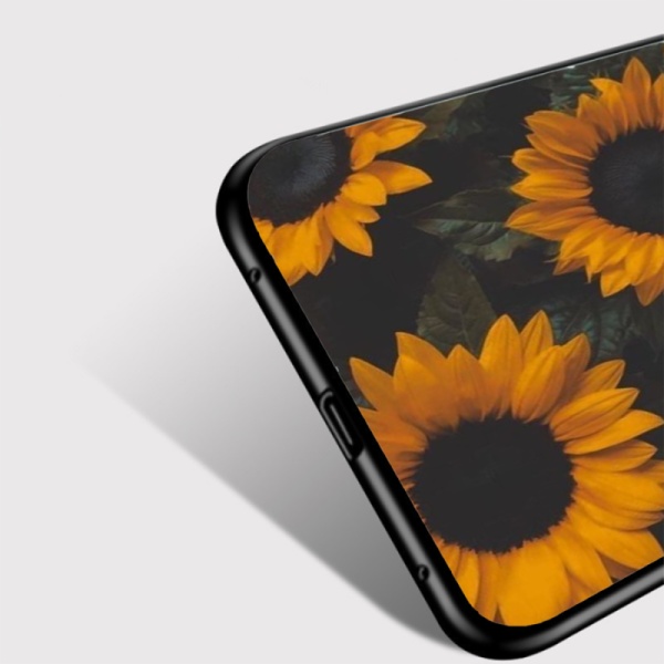 Sunflower garden Custom Toughened Phone Case for iPhone 11 