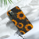 Sunflower garden Custom Liquid Silicone Phone Case for iPhone 12 Pro 