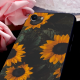 Sunflower garden Custom Toughened Phone Case for iPhone 8 