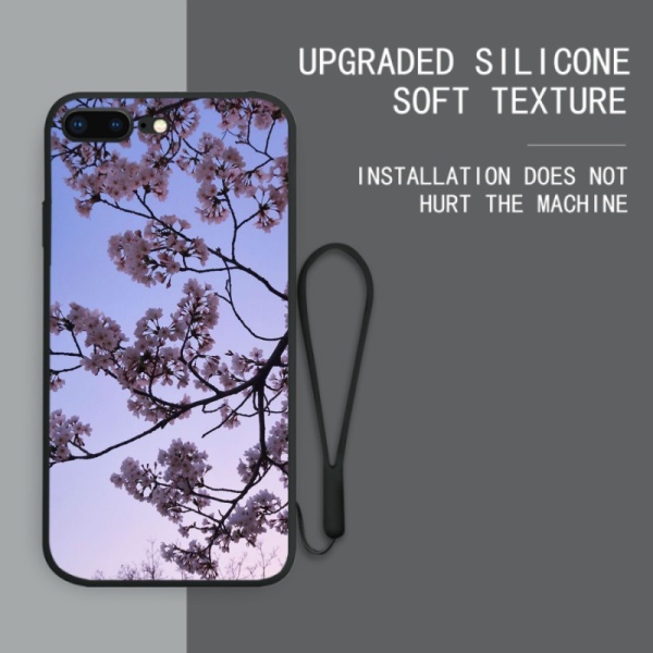 Beatriz Custom Liquid Silicone for iPhone 7 Plus Case