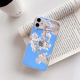Cherry blossom Custom Transparent Phone Case for iPhone 12 Mini 