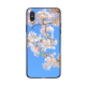 Cherry blossom Custom Toughened Phone Case for iPhone Xs 