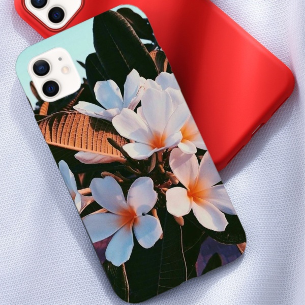 Summer in Flowers by Custom Liquid Silicone Phone Case for iPhone 12 Mini 
