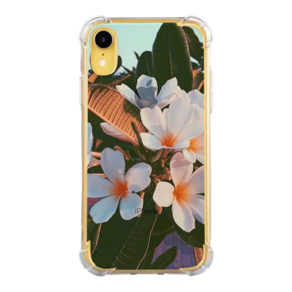 Summer in Flowers by Custom Transparent Phone Case for iPhone Xr 