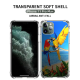 Parrot Custom Transparent Phone Case for iPhone 11 Pro Max 