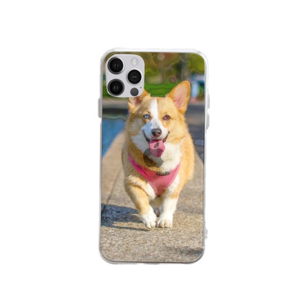 dog Custom Transparent Phone Case For IPhone 12 Pro