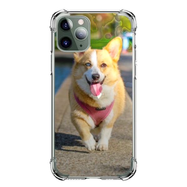dog Custom Transparent Phone Case for iPhone 11 Pro 