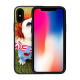 Standing dog Custom Liquid Silicone Phone Case for iPhone Xs Max 