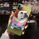 Standing dog Custom Toughened Phone Case for iPhone 12 Pro Max 