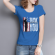 Patriotic Flag Custom Women's T-shirt