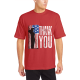 Patriotic Flag Custom Men's Crew-Neckone T-shirt
