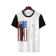 Patriotic Flag Custom Men's Crew-Neckone T-shirt