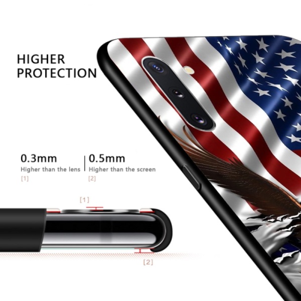 Flag Eagle Tear Custom Phone Case for Samsung