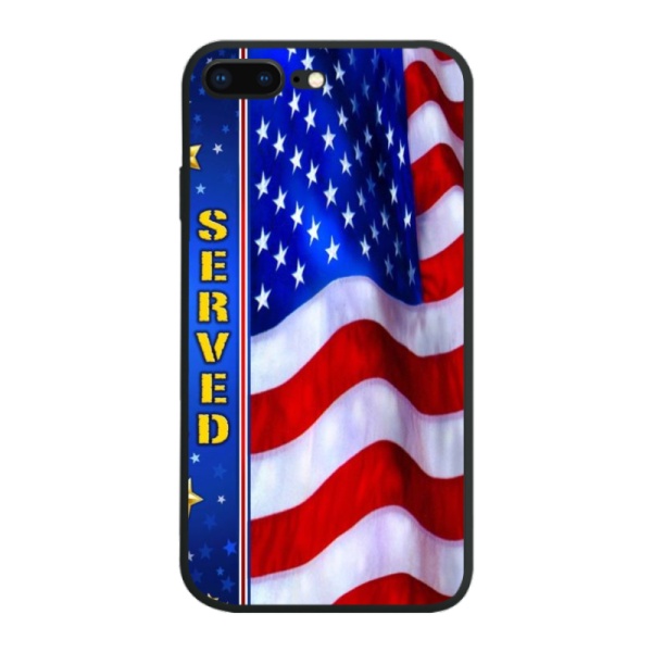 Garden Flag Custom Liquid Silicone for iPhone 7 Plus Case