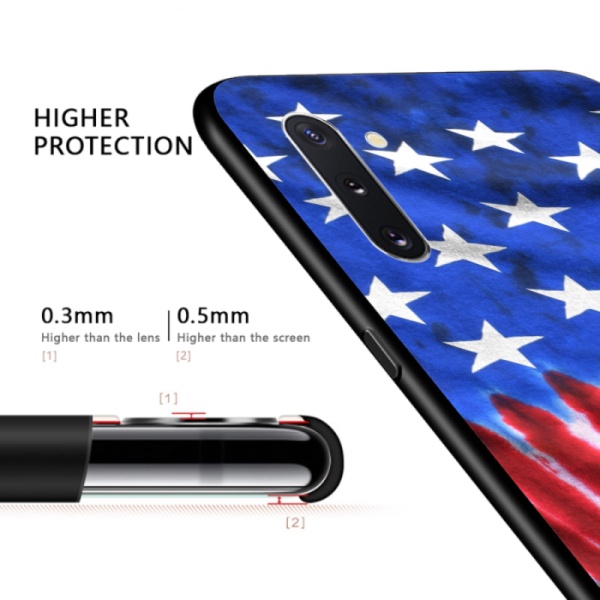 Stars And Stripes Custom Phone Case for Samsung Galaxy Note10