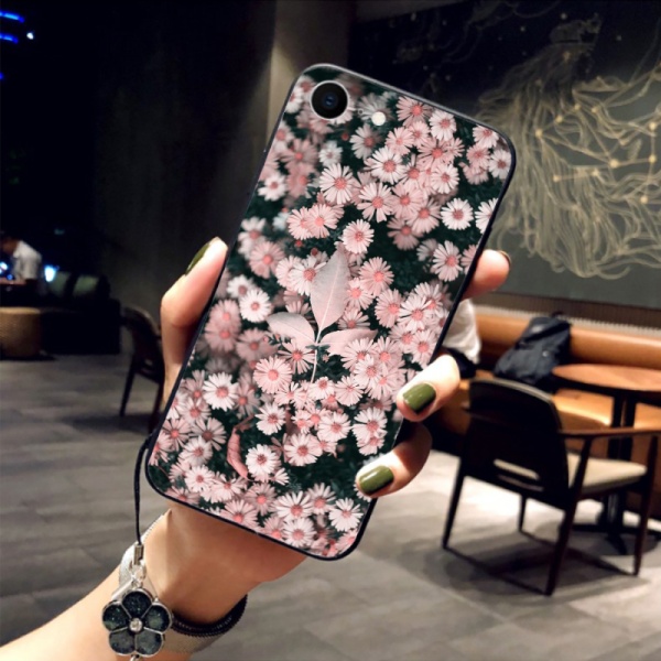 Garden Custom Toughened Phone Case for iPhone 8 