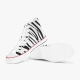 Zebra Custom High Top Canvas Shoes
